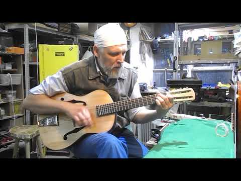 Видео: Гитара Львовской фабрики, СССР, после переделки