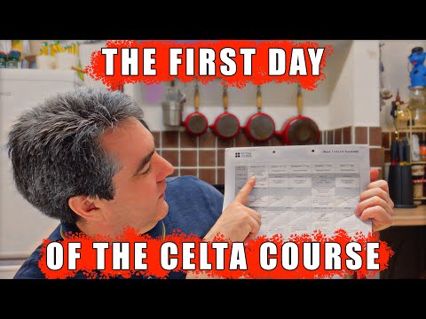 Видео: Первый день курса CELTA | Советы по CELTA