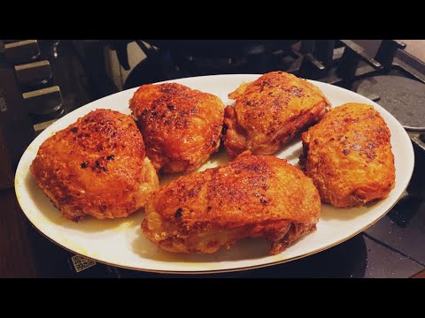 Видео: МЕГА ХРУСТЯЩАЯ КОРОЧКА !!! Как приготовить невероятные куриные окорочка НА СКОВОРОДЕ