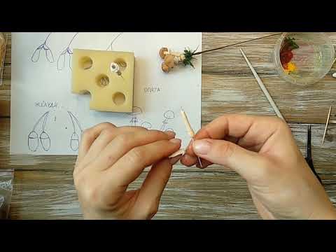 Видео: Опята. Лепка цветов из зефирной полимерной глины