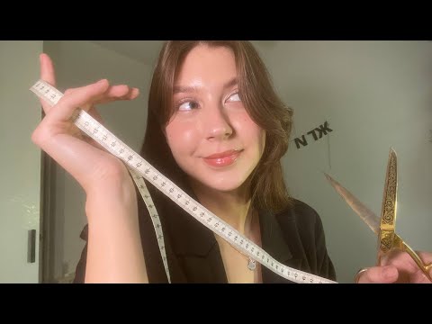 Видео: lofi asmr снимем мерки в ателье 👒✨