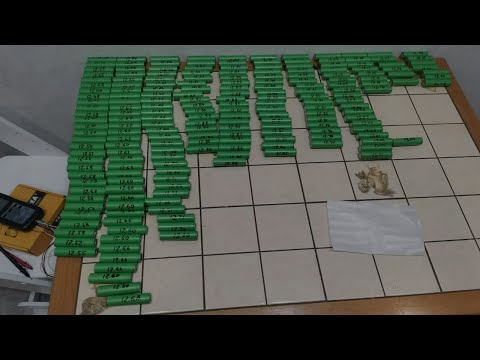 Видео: Подготовка к масс сборкам аккумуляторов. Обработка, балансировка