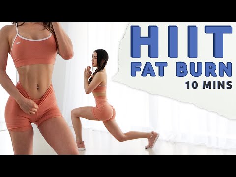 Видео: 10-минутное высокоинтенсивное кардио для сжигания жира | Летний челлендж Shred 2021