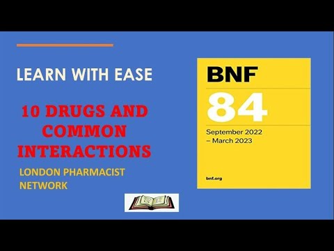 Видео: ОБЩИЕ ВЗАИМОДЕЙСТВИЯ МЕЖДУ ПРЕПАРАТАМИ — узнайте больше