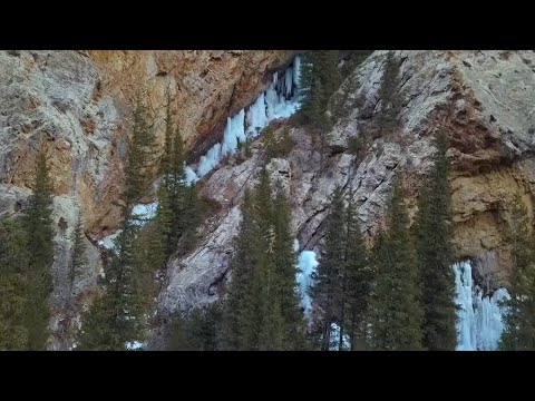 Видео: Ледяное чудо!!! Куда можно съездить на день: Тузколь, Комирши. 2серия