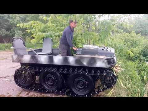 Видео: Гусеничный вездеход Тофалар