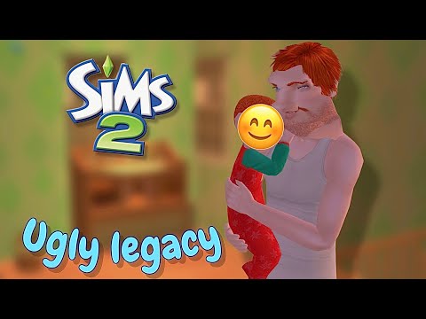 Видео: Ребенок БОРЩА • Уродство в глазах смотрящего • UGLY LEGACY челлендж в Симс 2 • #5