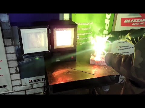 Видео: Муфельная печь "Спутник".