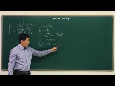 Видео: Лекц 44. Лоренцийн хүч