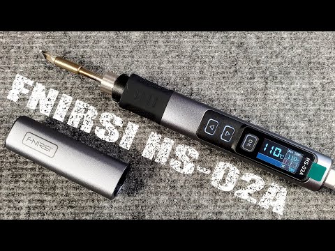 Видео: FNIRSI HS-02A: портативный паяльник на 100W с жалами JBC C245 выдал 117W