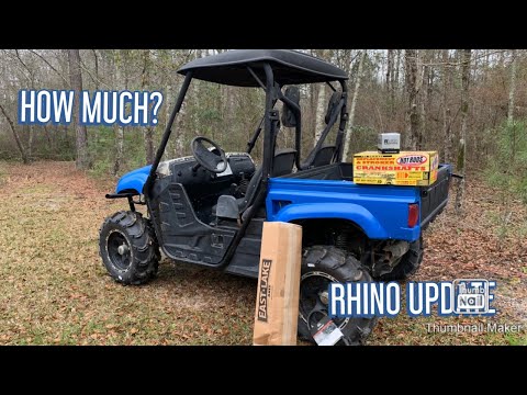 Видео: ОБНОВЛЕНИЕ ПО ВОССТАНОВЛЕНИЮ YAMAHA RHINO: СКОЛЬКО СТОИЛАСЬ ВОССТАНОВЛЕНИЕ?