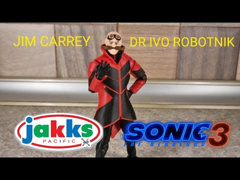 Видео: Обзор фигурки Доктор Айво Роботник. Jakks pacific. Sonic 3.