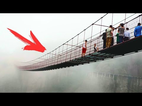 Видео: Самые Страшные Подвесные Мосты
