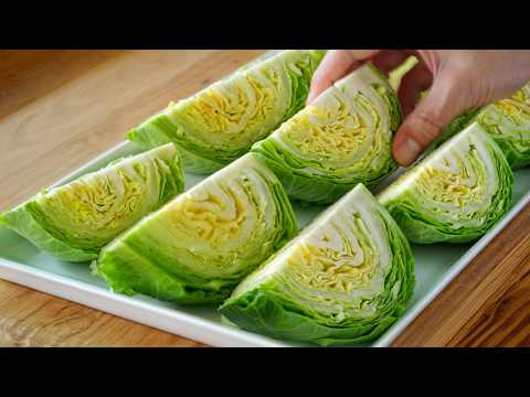 Видео: Капуста, которая тает как масло! Простой рецепт, который я готовлю каждую неделю 🥬