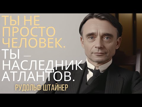 Видео: ''Ты не просто человек.   Ты — наследник Атлантов.'' - Рудольф Штайнер