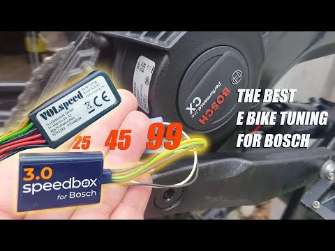 Видео: Настройка электровелосипеда для Bosch Speed ​​Box 3.0 и Volspeed V4