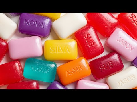 Видео: АСМР 100 Штук Мыла | Распаковка и Звуки 🧼