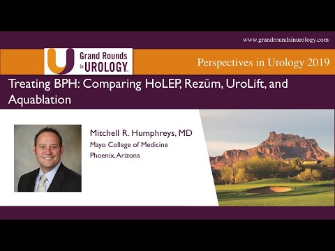 Видео: Лечение доброкачественной гиперплазии предстательной железы: сравнение HoLEP, Rezūm, UroLift и ак...