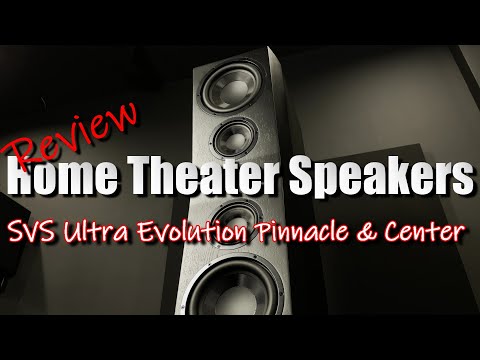 Видео: Обзор новых колонок SVS Ultra Evolution Pinnacle Towers и Center