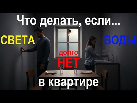 Видео: Как ВЫЖИТЬ в Квартире Если ДОЛГО НЕТ СВЕТА и ВОДЫ. 5 Полезных СОВЕТОВ!