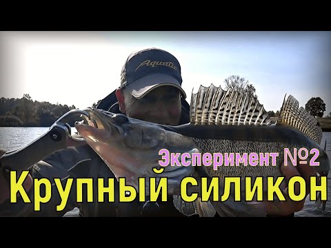 Видео: Щука на КРУПНЫЙ СИЛИКОН - Эксперимент №2. Водохранилище