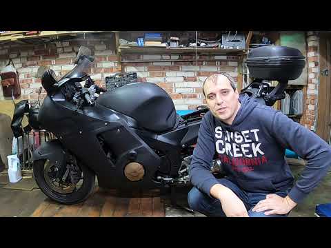 Видео: Замена цепи ГРМ и регулировка клапанов на Honda CBR1100XX BlackBird