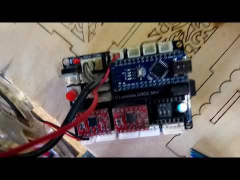 Видео: Доработка китайского лазерного гравера,