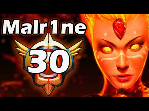 Видео: Малрин на 30 LVL Лине, Против ATF на Разоре - Malr1ne Lina 7.35 DOTA 2