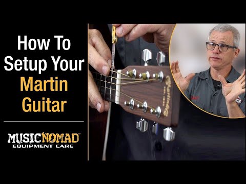 Видео: MARTIN GUITAR - Как настроить гитару, шаг за шагом