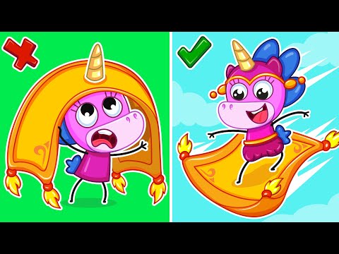 Видео: Малышка Нашла Ковер-Самолет! | Волшебные Приключения Ждут!✨😉 | Крошка Мими🦄