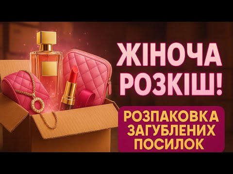 Видео: ВАУ! ЦЕ ДУЖЕ ЖІНОЧА ПОСИЛКА — І ВОНА ДОРОГА! #розпаковка  #загубленіпосилки