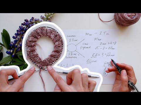 Видео: Вязание спицами | самый ПРОСТОЙ РЕГЛАН сверху с расчетом | на ребенка от 1 до 10 лет