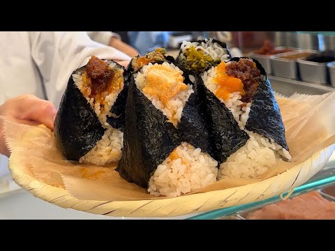 Видео: Японский ресторан рисовых шариков онигири | Yamataro