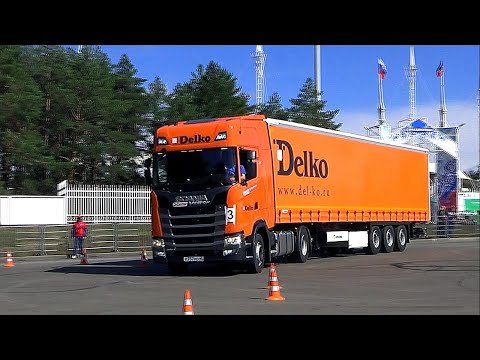Видео: Конкурс водительского мастерства 2021г. в Набережных Челнах