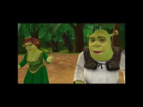 Видео: Полное прохождение Шрек 2
