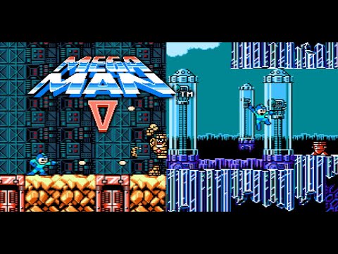 Видео: Попытки пройти на скорость игру Mega man 5 (для начала до первого времени)