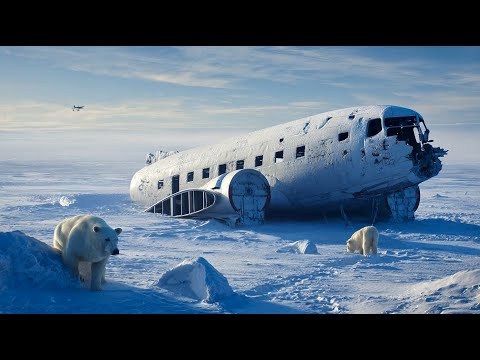Видео: Учёные нашли самолёт, погребённый во льдах Арктики. То, что было внутри, всех шокировало!