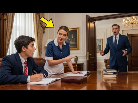 Видео: Сын МИЛЛИОНЕРА всегда ПРОВАЛИВАЛ экзамены… пока СЛУЖАНКА не раскрыла НЕВЕРОЯТНЫЙ ТАЛАНТ