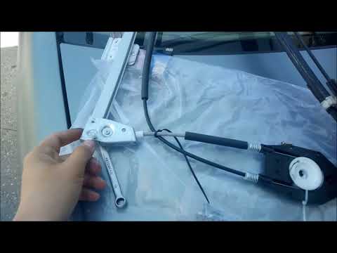 Видео: замена механизма стеклоподъёмника BMW 5 (e39)