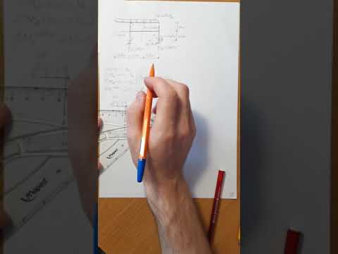 Видео: Трехшарнирная рама. Расчет рамы на внешние нагружения. Нахождение внутренних усилий в сечении К