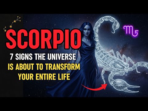 Видео: Скорпион — 7 признаков того, что Вселенная собирается изменить всю вашу жизнь