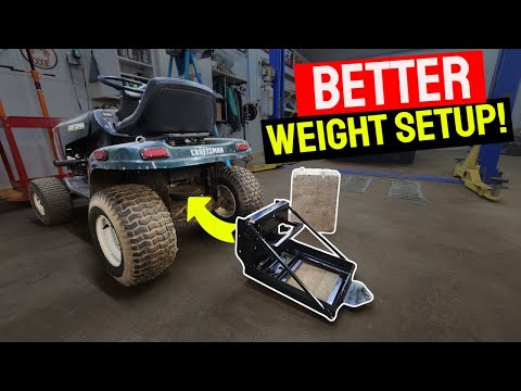 Видео: Задний грузовой лоток для снегоочистителя Craftsman 917 Custom