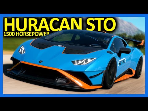 Видео: Forza Horizon 5: настройка Huracan STO мощностью 1500 лошадиных сил!! (FH5 Huracan STO)
