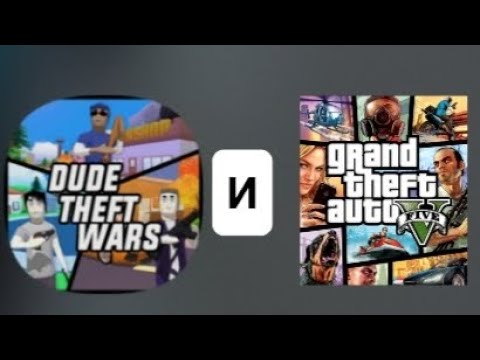 Видео: ЧТО БУДЕТ ЕСЛИ ОБЪЕДЕНИТЬ GTA 5 И DUDE THEFT WARS?