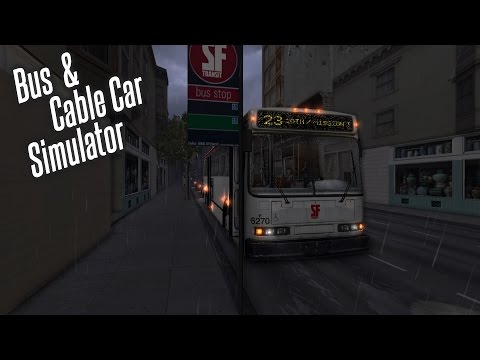 Видео: Bus & Cable Car Simulator: San Francisco. Bus Line 23 (Route 2 - обратный рейс)