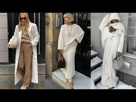 Видео: МОДНЫЕ ЖЕНСКИЕ ЗИМНИЕ ОБРАЗЫ💕 КАК ОДЕТЬСЯ КОМФОРТНО И СТИЛЬНО ЗИМОЙ