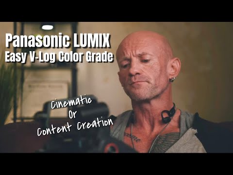 Видео: Простая цветокоррекция VLOG на Panasonic LUMIX S1 mk1 для кинематографического или контентного со...