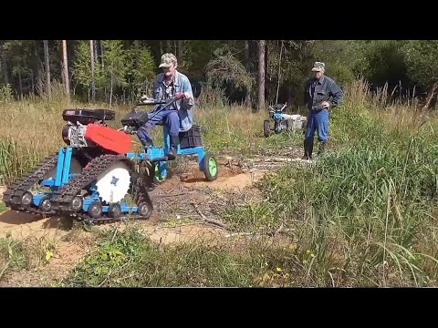 Видео: ГУСЕНИЦЫ к МОТОБЛОКУ ГДЕ КУПИТЬ КАКИЕ ЛУЧШЕ