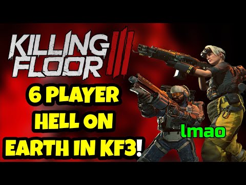 Видео: Адская ситуация на Земле для 6 игроков в Killing Floor 3 — это безумие!