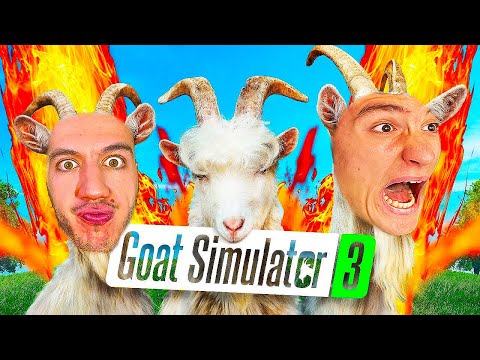 Видео: БРАТСКИ ДУЕЛ, НО СТАВАМЕ КОЗИ В GOAT SIMULATOR 3!